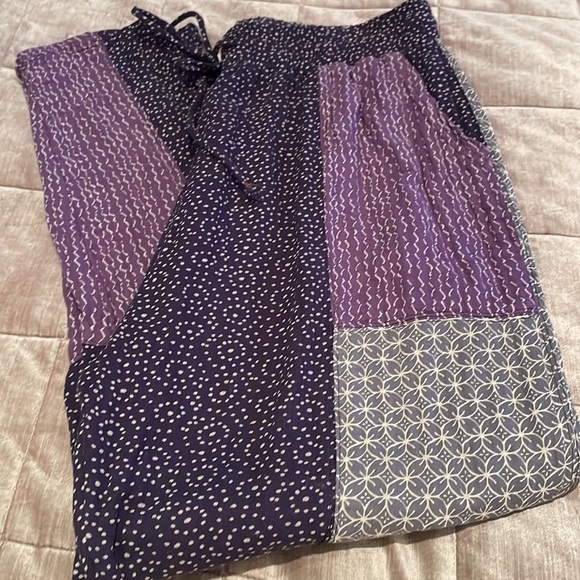 Anthropologie Pants - Anthropologie Saturday Sunday Patchwork Lounge Pants Size Small